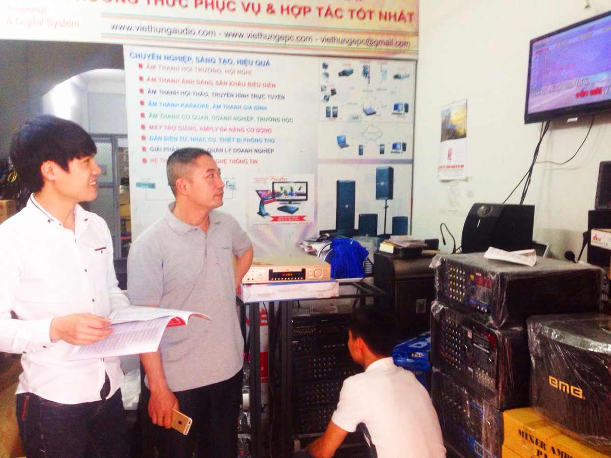 Việt Hưng tư vấn lắp đặt hệ thống âm thanh ánh sáng chuyên nghiệp