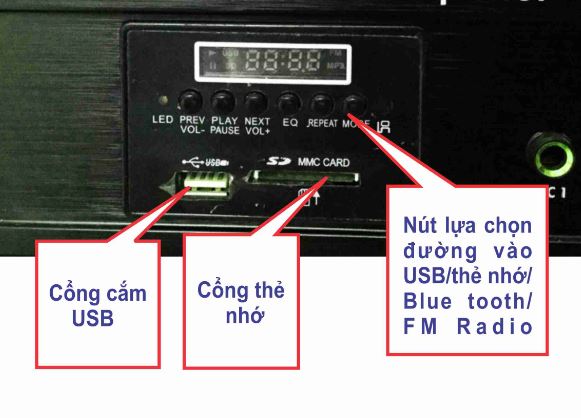 Tăng âm truyền thanh đa chức năng