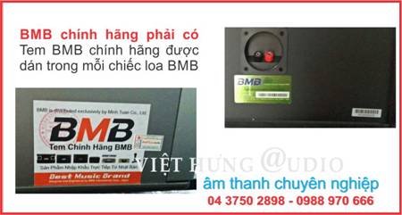Tem chính hãng BMB Việt Nam.