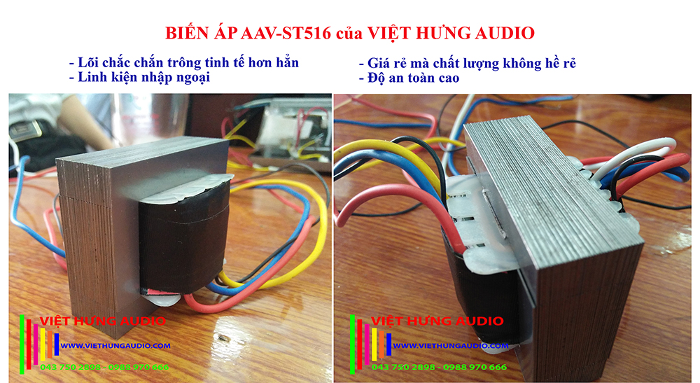 Biến áp loa AAV-ST516 của Việt Hưng Audio giá rẻ