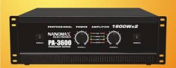 Profeesional Power Amplifier nanomax PA-3600, hàng chính hãng