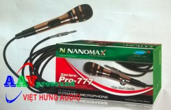 Micro Nanomax Pro-777 | Microphone chính hãng hát karaoke hay nhất Micro Nanomax Pro-777 | Microphone chính hãng hát karaoke hay nhất