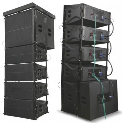 Loa line array 2 bass 20cm AAV LS-208/SW-18 chất lượng cao Loa line array 2 bass 20cm AAV LS-208/SW-18 chất lượng cao