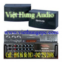 Bộ karaoke Acnos 319 + BMB 450, Bose 301IV + Jarguar 203N + Shupu 8300