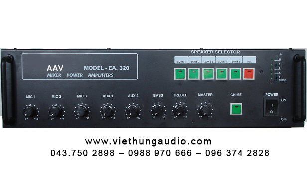 Tăng âm truyền thanh AAV Việt Hưng Audio chất lượng giá rẻ 0944970666 a