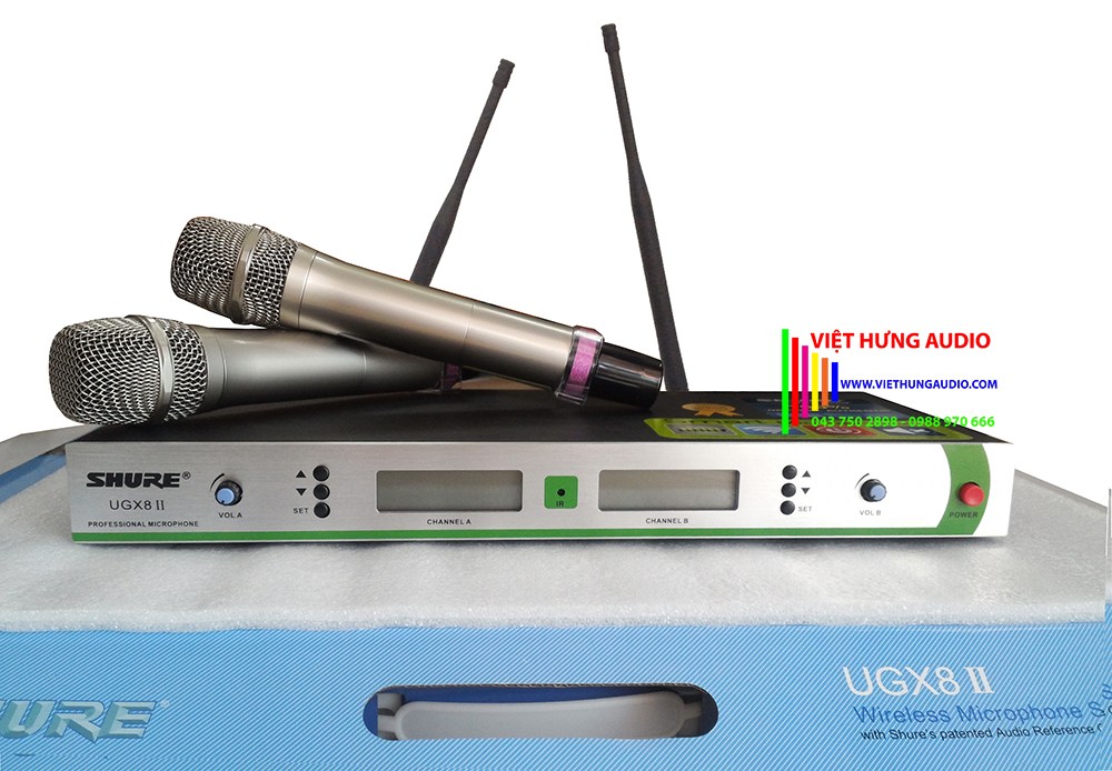 Micro Shure UGX8 II không dây Micro Shure UGX8 II không dây