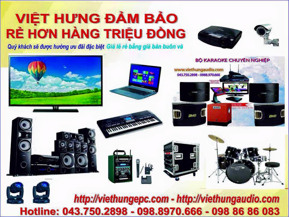Khuyến mãi lớn tại Việt Hưng Audio khi mua thiết bị âm thanh