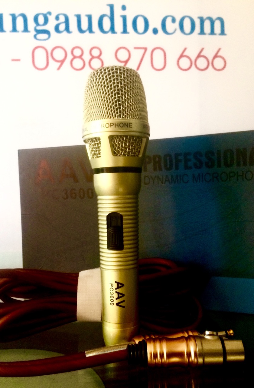 Micro AAV-PC3600 hiện đại, sang trọng, hát karaoke cực tuyêt, giá tốt nhất Micro AAV-PC3600 hiện đại, sang trọng, hát karaoke cực tuyêt, giá tốt nhất